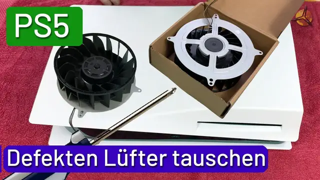Video thumbnail for PS5 Lüfter tauschen - Anleitung