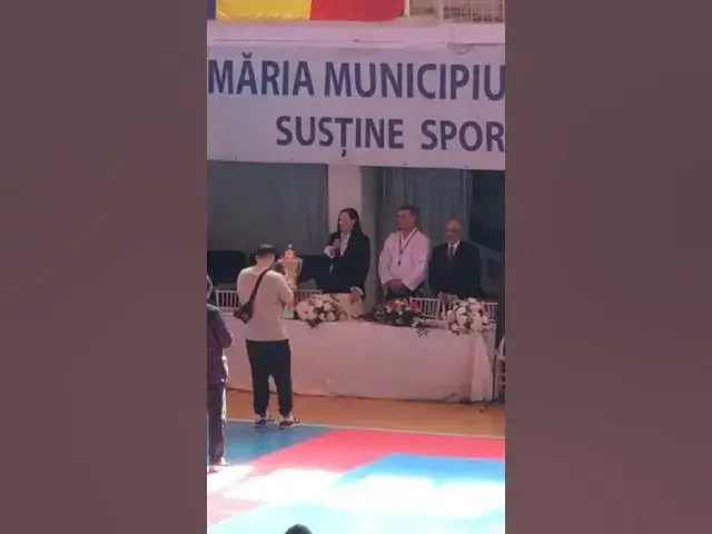 'Video thumbnail for Deschiderea Finalei Campionatului National de Karate Traditional pentru copii Cupa Regelui'