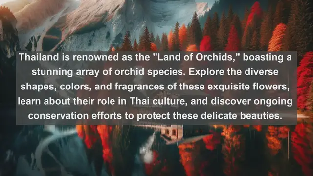 Video thumbnail for Exploring Thailand's Botanical Wonders: Top 10 Native Plants You Can't Miss!