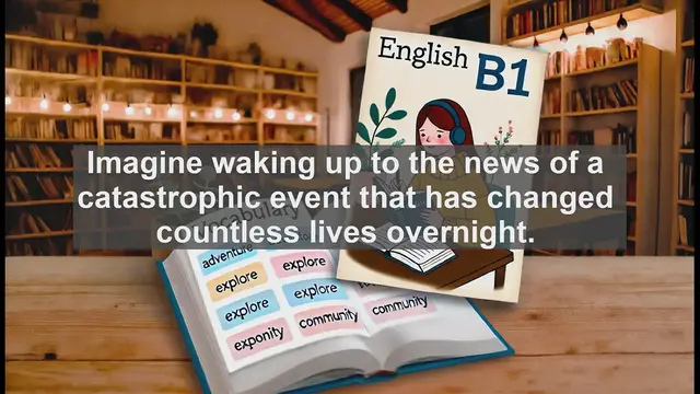 Video thumbnail for 2500 Must Know CEFR B1 Vocabulary - Understanding the Word 'Disaster': Origins, Usage, and Impact