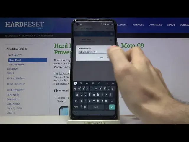 Video thumbnail for How to Enable Hotspot on MOTOROLA Moto G9 Power – Turn On Portable Hotspot