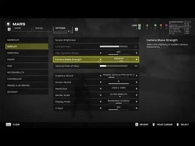 Video thumbnail for How To Change Camera Shake intensity In Helldivers 2