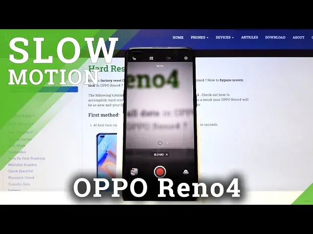 'Video thumbnail for How to Use Slow Motion on OPPO Reno4 – Record in Slow Motion'