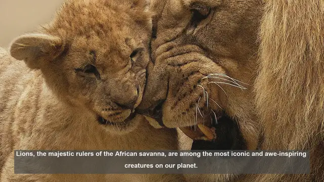 Video thumbnail for 10 Rare Lion Sightings Captured on Camera