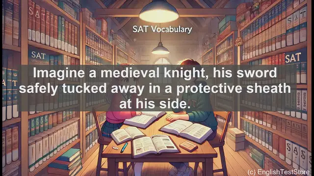 Video thumbnail for 5000 Must Know SAT Vocabulary - SAT Vocabulary: Understanding 'Scabbard'