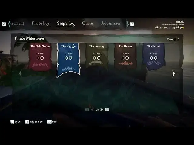 Video thumbnail for How To Check Voyager Level In Sea Of Thieves