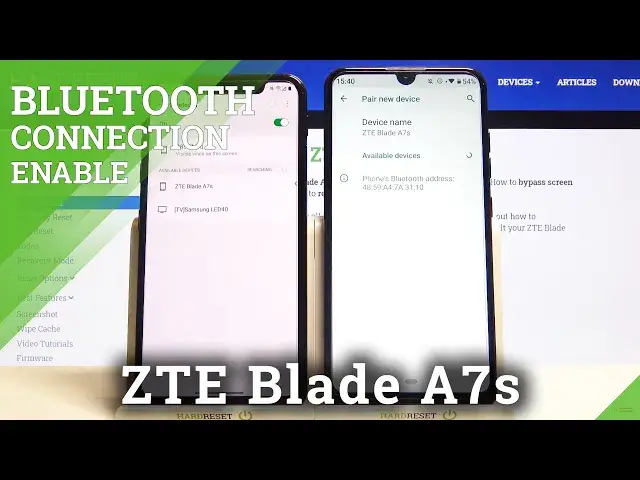 'Video thumbnail for Bluetooth Connection - ZTE Blade A7s and Device Pairing'