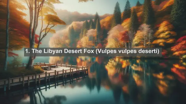 Video thumbnail for Discovering Libya's Wildlife Wonders: Top 10 Native Animals