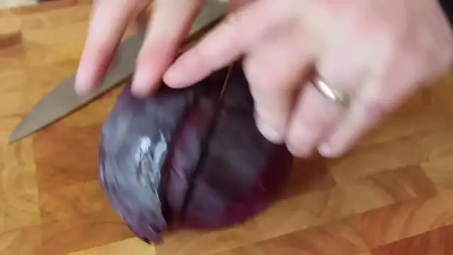 Video thumbnail for Braised Red Cabbage Recipe - Sweet _ Sour Braised Red Cabbage Side Dish(720P_HD)