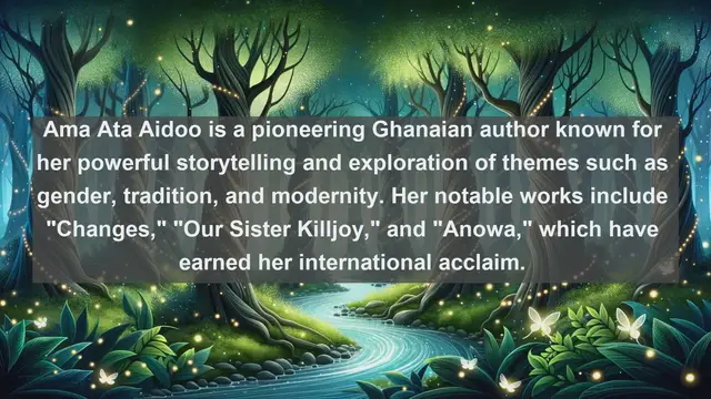 Video thumbnail for Discovering Literary Gems: Top 10 Famous Writers in Ghana