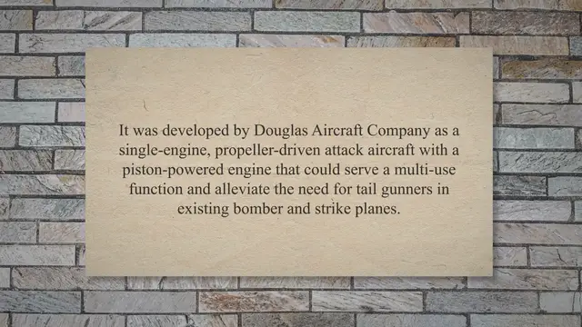 Video thumbnail for A-1 Skyraider – Piston Powered A-10 Warthog