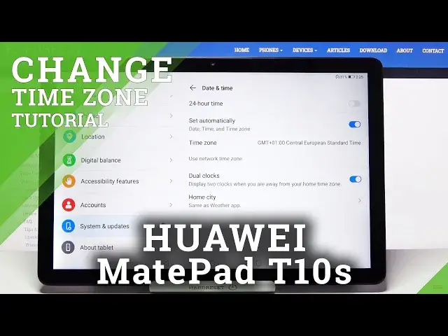 Video thumbnail for How to Change Date & Time in HUAWEI MatePad T10s – Time Settings