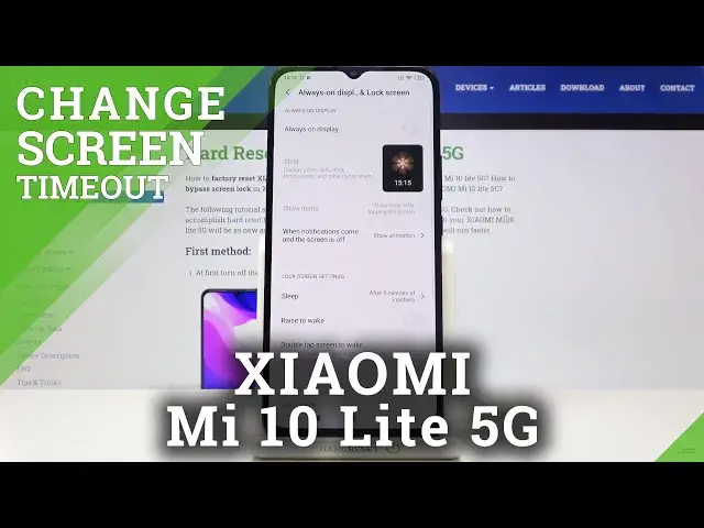 Video thumbnail for How to Change Screen Timeout in Xiaomi Mi 10 Lite 5G - Adjust Screen Timeout