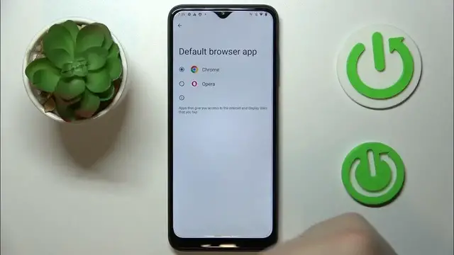 Video thumbnail for T-MOBILE Revvl 6 Pro How to Make Chrome Default Browser