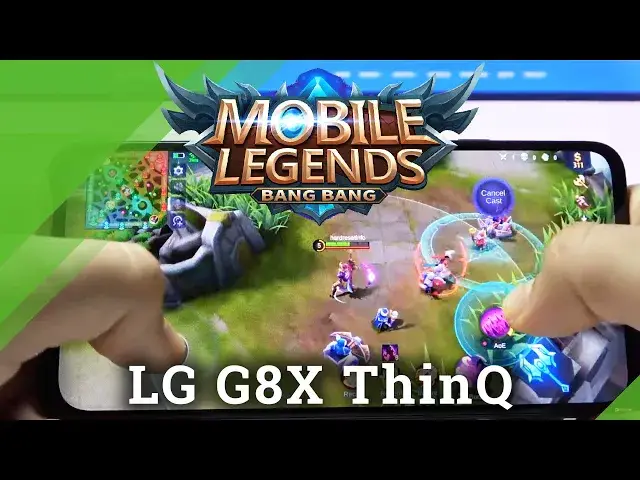 Video thumbnail for Gameplay of Mobile Legends on LG G8X ThinQ - Gaming Test