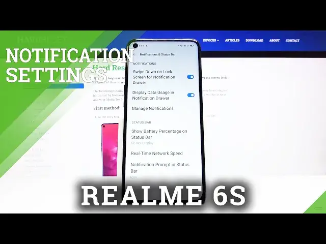 Video thumbnail for How to Enter Notification Settings in REALME 6s – Turn On / Off Notifications