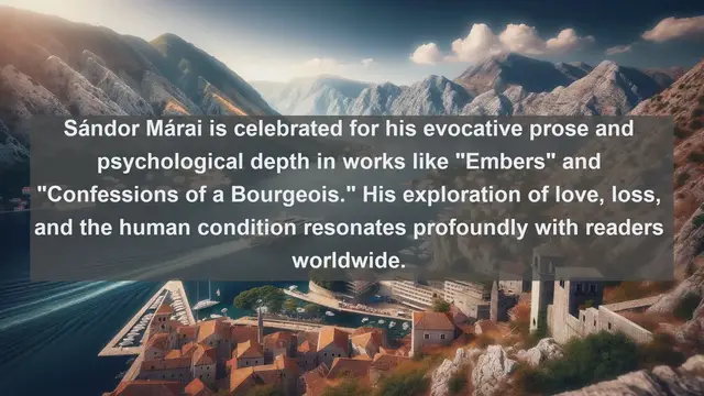 Video thumbnail for Exploring Hungarian Literary Legends: Top 10 Famous Writers in Hungary