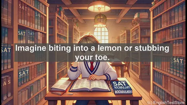 Video thumbnail for 5000 Must Know SAT Vocabulary - SAT Vocabulary: Understanding 'Grimace' - Facial Expressions Explained