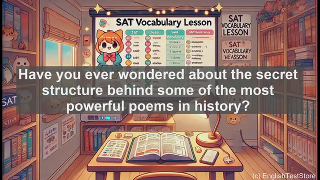 Video thumbnail for 5000 Must Know SAT Vocabulary - Epode: The Poetic Structure Shaping Literature for Centuries