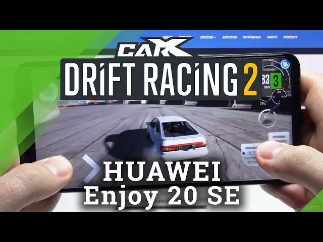 'Video thumbnail for Gaming Quality Test on HUAWEI Enjoy 20 SE - CarX Drift Racing 2 Gameplay'