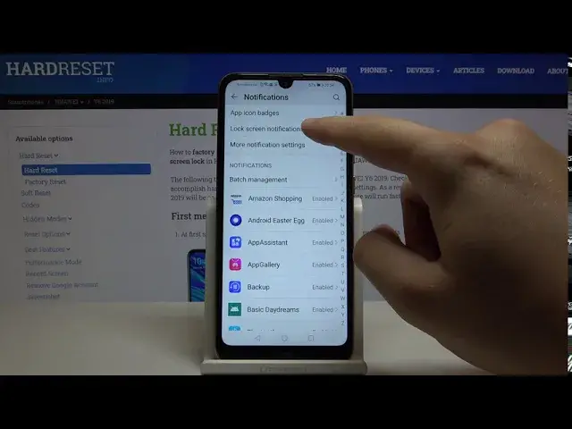 Video thumbnail for How to Personalize Notifications on Huawei Y6 (2019) - Manage Notification Content