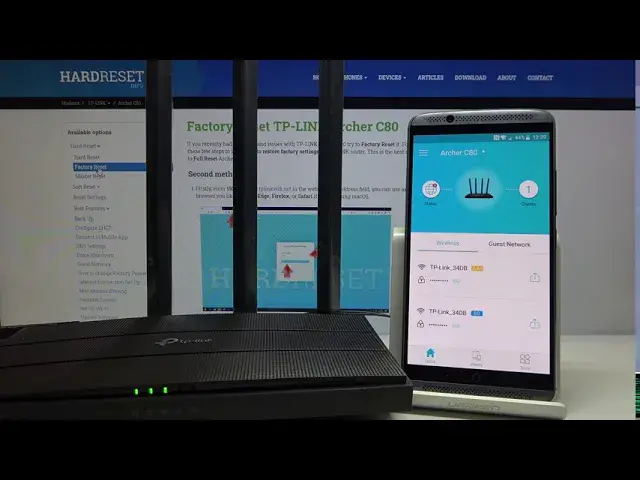 Video thumbnail for How to Factory Reset TP-LINK Archer C80 - Reset via Tether App