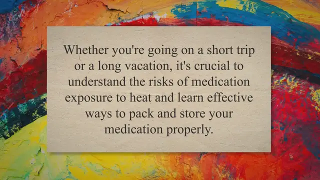 'Video thumbnail for Chill Out: Mastering Medication Cooling for Stress-Free Travel'