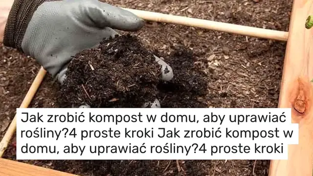 Video thumbnail for Jak zrobić kompost w domu, aby uprawiać rośliny? 4 proste kroki