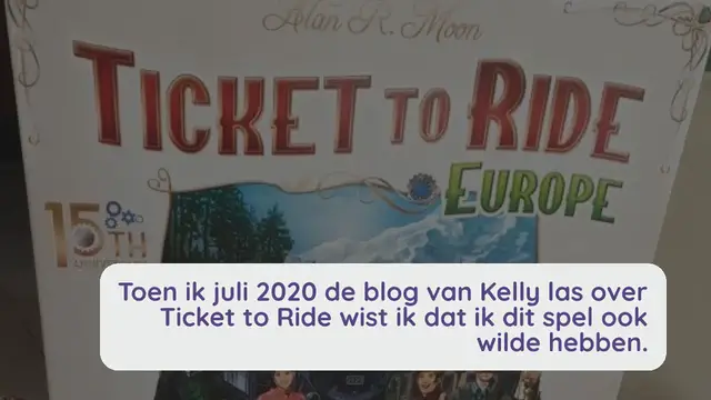Video thumbnail for Ticket to Ride Europe – 15th Anniversary – een favoriet bordspel