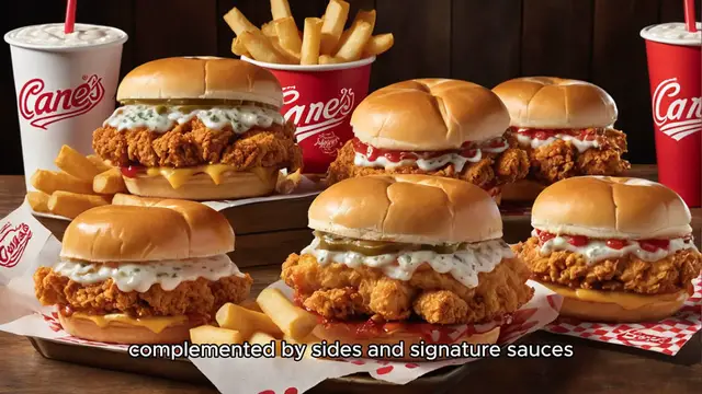 Video thumbnail for Raising Cane’s Menu Price
