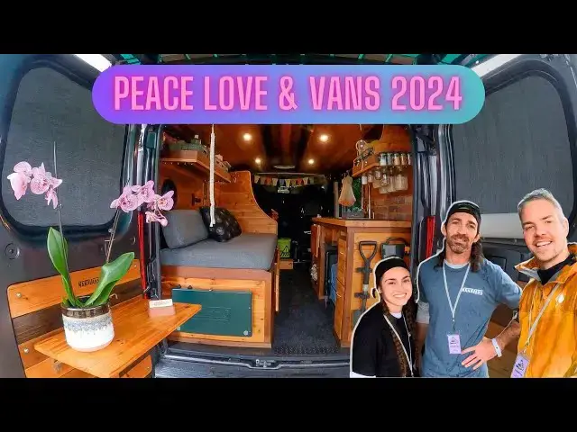 Video thumbnail for Peace Love & Vans 2024 | Must See Craftsman Build With A Unique Layout