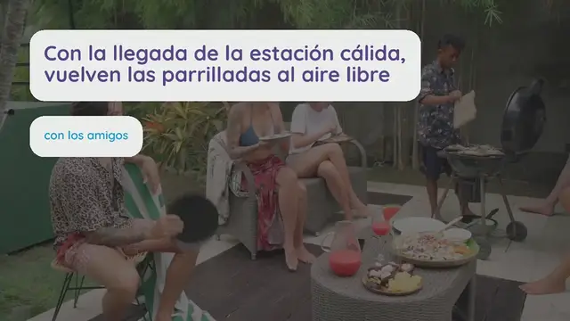 Video thumbnail for Si ha utilizado una parrilla de barbacoa y está cubierta de grasa, límpiela así