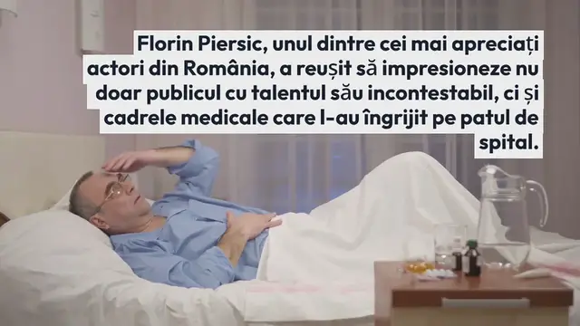 Video thumbnail for Cuvintele lui Florin Piersic pentru Adrian Marinescu, medicul de la Matei Bals: “Măi copile,…”