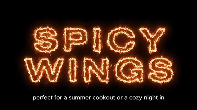 Video thumbnail for Spicy Air fryer BBQ Chicken Wings Recipe