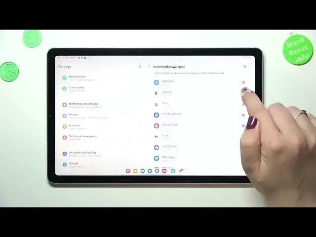 'Video thumbnail for How to Allow Unknown Sources in SAMSUNG Tab S6 Lite 2022 - Allow Installation'