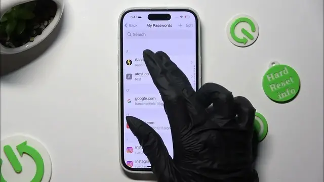 Video thumbnail for How to Edit Saved Passwords Autofill on iPhone 15 - Manage Login Credentials