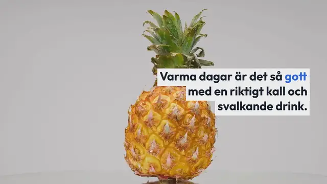 Video thumbnail for Frozen Margarita med päron