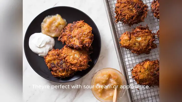 Video thumbnail for latke recipe