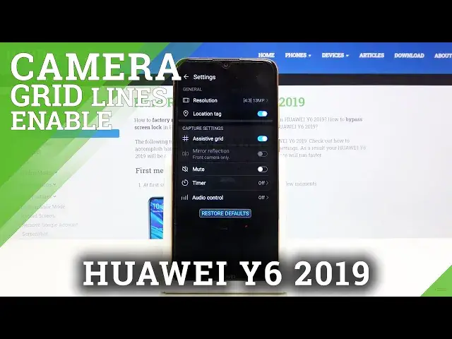 Video thumbnail for How to Enable Camera Grid Lines in Huawei Y6 2019 – Camera Settings
