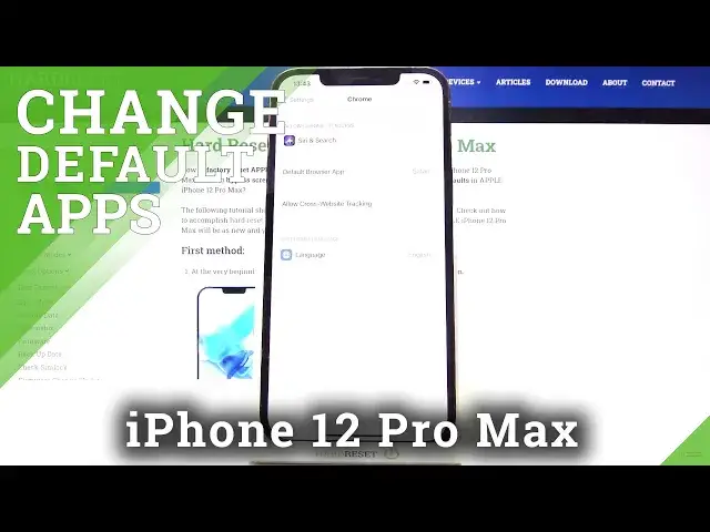 'Video thumbnail for How to Change Default Browser in iPhone 12 Pro Max – App Settings'