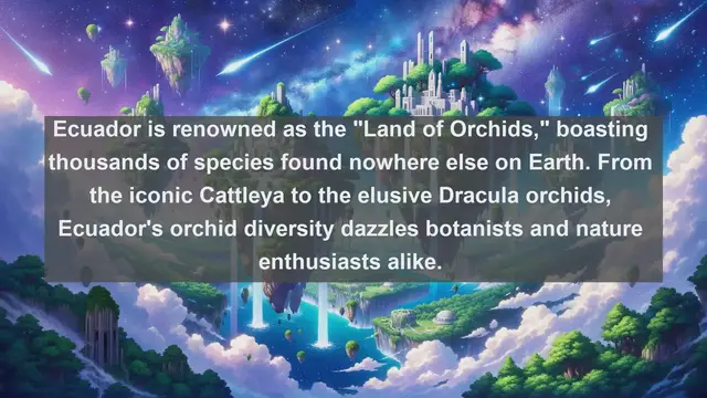 Video thumbnail for Exploring Ecuador's Botanical Treasures: Top 10 Native Flora