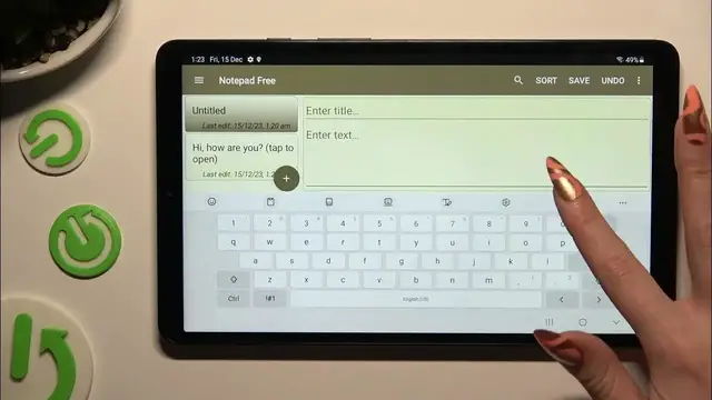 Video thumbnail for How to Turn On and Use Voice Typing on SAMSUNG GALAXY TAB A9 – Activate Text-To-Speech