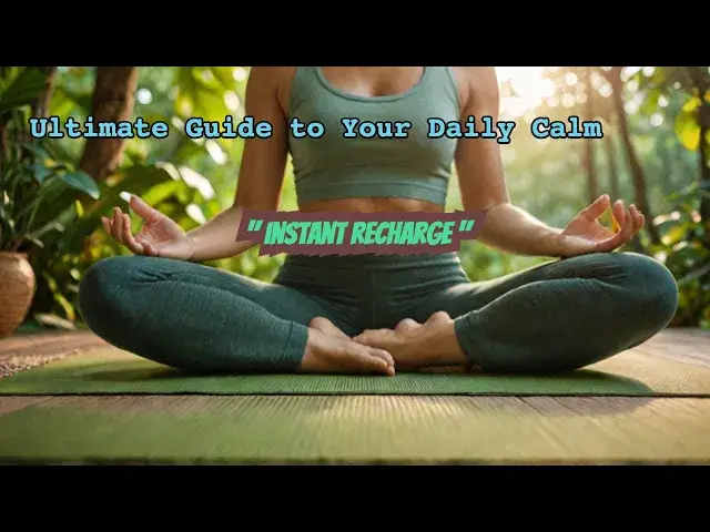 'Video thumbnail for Ultimate Peace Daily Calm Breaks: Transform Your Day Effectively'