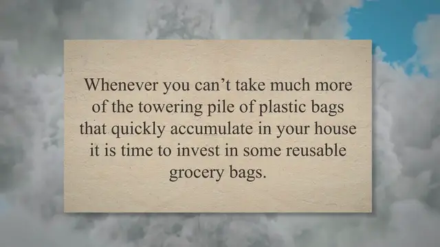 'Video thumbnail for 8 Reusable Grocery Bags That Will Help You Say Goodbye to Plastic'