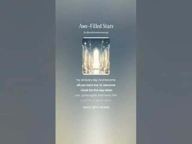 Video thumbnail for I will be at peace again. .written by Carl Reneman