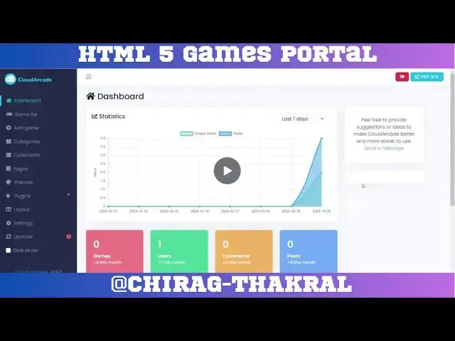 'Video thumbnail for Earn Money By Making HTML 5 Games Portal || Part Two'