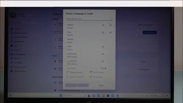 Video thumbnail for How To Change System Language On HP 250 G8