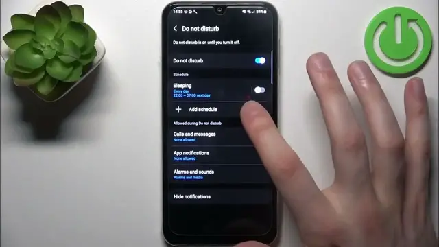 Video thumbnail for How to Activate Do Not Disturb Mode on SAMSUNG Galaxy M34
