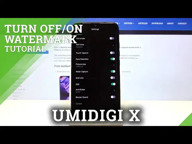 Video thumbnail for How to Find Camera Watermark Settings on UMIDIGI X – Configure Camera Watermark