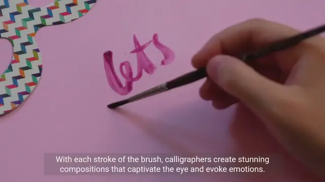 Video thumbnail for Exploring Calligraphy as an Artistic Expression